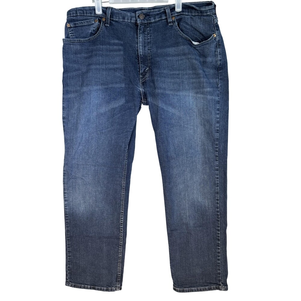 Levis 559 Jeans Mens 38x30 Blue Straight Leg Denim Stretch Mid Rise 98 Cotton